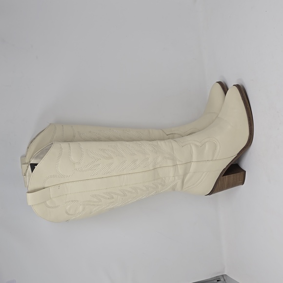 Altar'd State Jewell Off White Women's Western Boots Size 8 - Picture 3 of 6